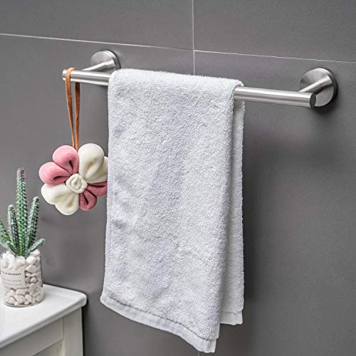 Juego de accesorios de baño con barras de toalla - Juego de herrajes de baño de acero inoxidable , barra de toalla de baño de 12 "+ soporte de papel higiénico + gancho para bata de toalla