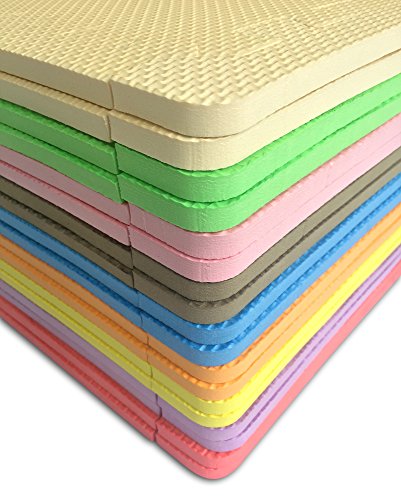 Juego de alfombras de goma EVA suave con bolsa de transporte, de Dryzem. Alfombras encastrables para juego de niños. Juego de alfombras de goma EVA suave con bolsa de transporte, de Dryzem. Alfombras encastrables para juego de niños.