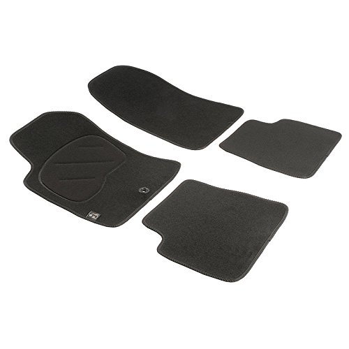 Juego de Alfombras de Moqueta a Medida Premium Negro para Seat IBIZA I (021A) de 1984 a 1993 + Seat MALAGA de 1985 a 1992.