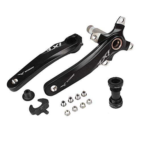 Juego De Bielas De Bicicleta De Montaña De 170 MM, Juego De Brazo De Biela MTB De Aleación De Aluminio, Kit De Soporte Inferior De Bicicleta, Manivela Hueca Integrada (Manivela + pedalier) Juego De Bielas De Bicicleta De Montaña De 170 MM, Juego De Brazo De Biela MTB De Aleación De Aluminio, Kit De Soporte Inferior De Bicicleta, Manivela Hueca Integrada (Manivela + pedalier)
