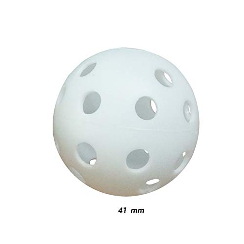 Juego de Bolas plásticas de Entrenamiento de Golf de 50, Bolas de Golf Wiffle Huecas de 5 Pulgadas de Flujo de Aire para Campo de prácticas, práctica de Swing, Uso en el hogar. (Blanco) Juego de Bolas plásticas de Entrenamiento de Golf de 50, Bolas de Golf Wiffle Huecas de 5 Pulgadas de Flujo de Aire para Campo de prácticas, práctica de Swing, Uso en el hogar. (Blanco)