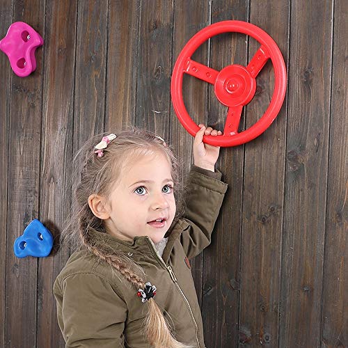 Juego de columpio de rueda de barco, juego de columpio para parque infantil, accesorios de repuesto para jugar al aire libre activo para niños y niñas a partir de 6 años. Juego de columpio de rueda de barco, juego de columpio para parque infantil, accesorios de repuesto para jugar al aire libre activo para niños y niñas a partir de 6 años.
