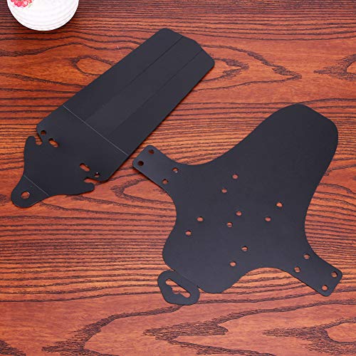 Juego de Guardabarros MTB para Bicicleta,Protector contra Salpicaduras para Bicicleta de montaña con 4 Bridas para Cables,de Bicicleta Duradera Compatible Guardabarros Delantero y Trasero,2 Piezas Juego de Guardabarros MTB para Bicicleta,Protector contra Salpicaduras para Bicicleta de montaña con 4 Bridas para Cables,de Bicicleta Duradera Compatible Guardabarros Delantero y Trasero,2 Piezas