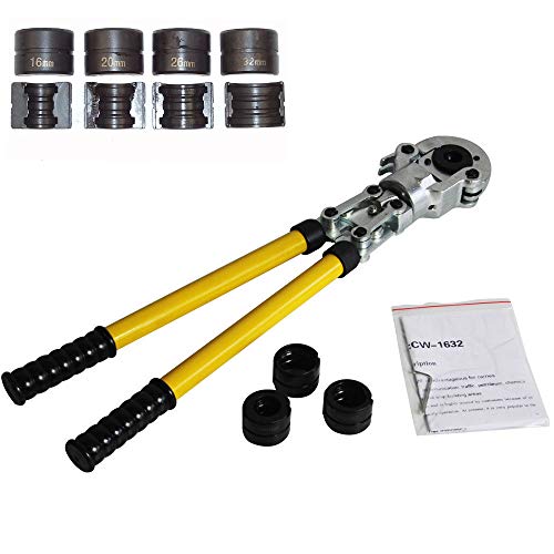 Juego de herramientas para engarzar, Juego de alicates para engarzar Juego de herramientas para engarzar tubos de contorno Th 16-32mm Pinzas para engarzar Pinzas para tubos Pex, Tubos compuestos Juego de herramientas para engarzar, Juego de alicates para engarzar Juego de herramientas para engarzar tubos de contorno Th 16-32mm Pinzas para engarzar Pinzas para tubos Pex, Tubos compuestos