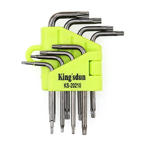 Juego de Llaves Allen, T6 T8 T10 precisión de 8 estrellas especial driver, 8 Llaves Hexagonal Torx con imán Mac mini descomposición Mac libro HDD Demolition herramienta de reparación Juego de Llaves Allen, T6 T8 T10 precisión de 8 estrellas especial driver, 8 Llaves Hexagonal Torx con imán Mac mini descomposición Mac libro HDD Demolition herramienta de reparación
