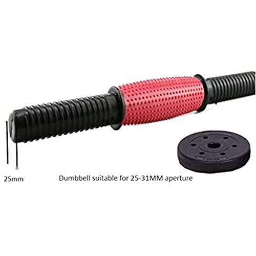 Juego de mancuernas ajustables para mancuernas, barras universales antideslizantes para mancuernas con cuello fijo, fortalecedores de manos ideales para el ejercicio y la fuerza diarios Juego de mancuernas ajustables para mancuernas, barras universales antideslizantes para mancuernas con cuello fijo, fortalecedores de manos ideales para el ejercicio y la fuerza diarios