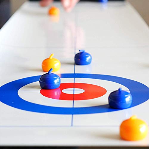 Juego de mesa Curling,adultos y niños, juegos de mesa portátiles del equipo,de mesa formación familiar a juegos de mesa para niños y adultos de interior,Viajes, divertido puzzle juego educativo regalo