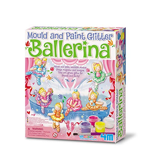 Juego de pintar y moldear yeso Bailarinas Juego de pintar y moldear yeso Bailarinas