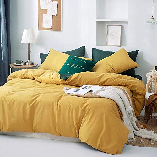 Juego de ropa de cama CoutureBridal de 135 x 200 cm, 4 piezas, reversible, algodón y microfibra, 2 fundas nórdicas con cremallera y 2 fundas de almohada de 80 x 80 cm Juego de ropa de cama CoutureBridal de 135 x 200 cm, 4 piezas, reversible, algodón y microfibra, 2 fundas nórdicas con cremallera y 2 fundas de almohada de 80 x 80 cm