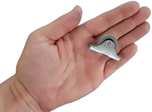Juego de ruedas giratorias, rueda compuesta por dos partes, ruedas de goma y plástico, con placa metálica, ruedas para mobiliario, electrodomésticos y pequeños equipos, ruedas pequeñas de 25 mm Juego de ruedas giratorias, rueda compuesta por dos partes, ruedas de goma y plástico, con placa metálica, ruedas para mobiliario, electrodomésticos y pequeños equipos, ruedas pequeñas de 25 mm