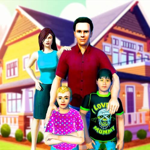 juego de simulador de familia virtual simulador de madre de trabajo juegos de guardería de familia feliz 3D