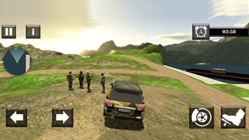 Juegos de Jeep de transporte de cruceros del ejército de EE. UU. - Ultimate Big Cruise Ship Parking Simulator 2021 - Real Cruise Ship Driving Cargo Simulator 3D Games 2021