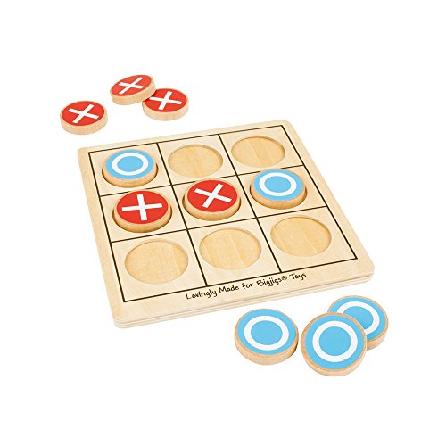 Juguetes de Madera Bigjigs Nadas y Juego de Las Cruces Juguetes de Madera Bigjigs Nadas y Juego de Las Cruces
