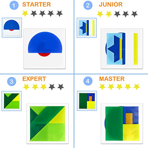 Juguetes Puzzle para Niños Rompecabezas con 18 Piezas Bloques Construccio & Manual de Instrucciones Juegos Educativos Regalos para Niños Niñas 6 7 8 9 Años Juguetes Puzzle para Niños Rompecabezas con 18 Piezas Bloques Construccio & Manual de Instrucciones Juegos Educativos Regalos para Niños Niñas 6 7 8 9 Años
