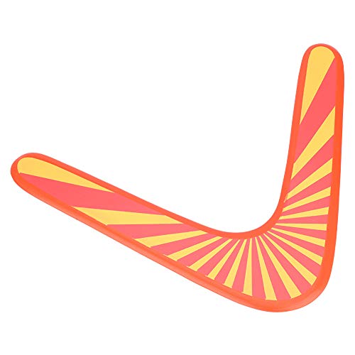JULYKAI Boomerang de Madera en Forma de V Boomerang al Aire Libre Juguete Volador para niños Juegos al Aire Libre Deportes al Aire Libre Adultos