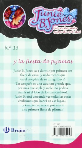 Junie B. Jones y la fiesta de pijamas (Castellano - A PARTIR DE 6 AÑOS - PERSONAJES Y SERIES - Junie B. Jones)