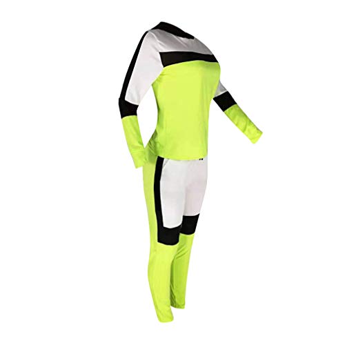 junkai Conjunto Ropa 2PCS Chándal Mujer Patchwork Capucha Sudaderas con Capucha Sudadera Pantalón Largo Trajes Ropa Deportiva Informal junkai Conjunto Ropa 2PCS Chándal Mujer Patchwork Capucha Sudaderas con Capucha Sudadera Pantalón Largo Trajes Ropa Deportiva Informal