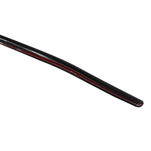 Junta de borde de goma, 5m, forma de U, protector puertas coche para proteger los perfiles de las puertas del coche (Negro) Junta de borde de goma, 5m, forma de U, protector puertas coche para proteger los perfiles de las puertas del coche (Negro)