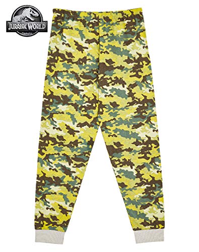 Jurassic World Pijama Niño, Pijama Dinosaurio Estampado Camuflaje, Pijamas de Dos Piezas Camiseta Manga Larga y Pantalones, Regalos Originales para Niños 3-12 Años (7-8 años) Jurassic World Pijama Niño, Pijama Dinosaurio Estampado Camuflaje, Pijamas de Dos Piezas Camiseta Manga Larga y Pantalones, Regalos Originales para Niños 3-12 Años (7-8 años)
