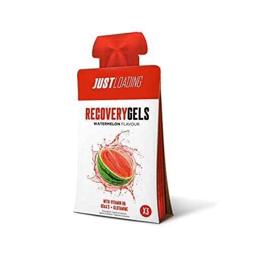 Just Loading - Geles Recovery Sandía con Aminoácidos BCAA`s y Glutamina 30 uds 30 g Just Loading - Geles Recovery Sandía con Aminoácidos BCAA`s y Glutamina 30 uds 30 g