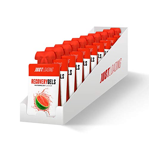 Just Loading - Geles Recovery Sandía con Aminoácidos BCAA`s y Glutamina 30 uds 30 g Just Loading - Geles Recovery Sandía con Aminoácidos BCAA`s y Glutamina 30 uds 30 g