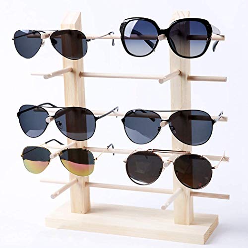 JUSTDOLIFE Expositor De Gafas De Madera Soporte De Gafas De Sol Estante De Gafas De Sol Creativas Estante De Anteojos JUSTDOLIFE Expositor De Gafas De Madera Soporte De Gafas De Sol Estante De Gafas De Sol Creativas Estante De Anteojos