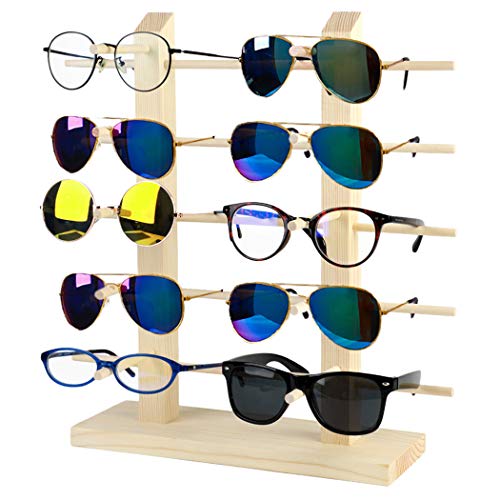 JUSTDOLIFE Expositor De Gafas De Madera Soporte De Gafas De Sol Estante De Gafas De Sol Creativas Estante De Anteojos JUSTDOLIFE Expositor De Gafas De Madera Soporte De Gafas De Sol Estante De Gafas De Sol Creativas Estante De Anteojos