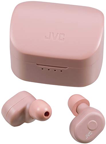 JVC - Auriculares Inalámbricos Ha-A10T-P-U, Bluetooth, 4 Horas, Resistente Al Agua, Micrófono, Rosa