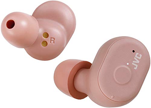 JVC - Auriculares Inalámbricos Ha-A10T-P-U, Bluetooth, 4 Horas, Resistente Al Agua, Micrófono, Rosa