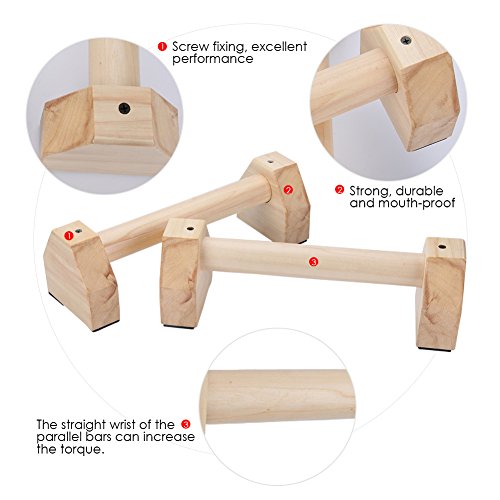 JVSISM 1 Par De Fitness De Madera Deporte Push Up Stands Barras Pushup Gimnasio Ejercicios Ejercicios Pecho Barra Apretador De Agarre De Mano para Culturismo JVSISM 1 Par De Fitness De Madera Deporte Push Up Stands Barras Pushup Gimnasio Ejercicios Ejercicios Pecho Barra Apretador De Agarre De Mano para Culturismo