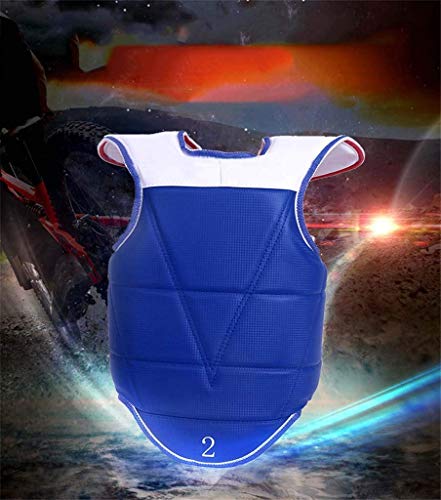 JXS Traje de Taekwondo de Corea del Protector de Engranaje, Protector del pie, antebrazo Protectores, Peto Reversible Cuerpo de Taekwondo Sanda Boxeo,Men,150~160cm JXS Traje de Taekwondo de Corea del Protector de Engranaje, Protector del pie, antebrazo Protectores, Peto Reversible Cuerpo de Taekwondo Sanda Boxeo,Men,150~160cm