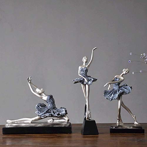 JXXDDQ Adornos de resina Escultura muchacha del ballet creativa casa de carácter manera de la decoración Crafts (Color : A) JXXDDQ Adornos de resina Escultura muchacha del ballet creativa casa de carácter manera de la decoración Crafts (Color : A)