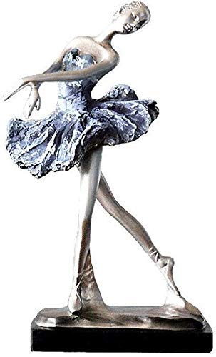 JXXDDQ Adornos de resina Escultura muchacha del ballet creativa casa de carácter manera de la decoración Crafts (Color : A) JXXDDQ Adornos de resina Escultura muchacha del ballet creativa casa de carácter manera de la decoración Crafts (Color : A)
