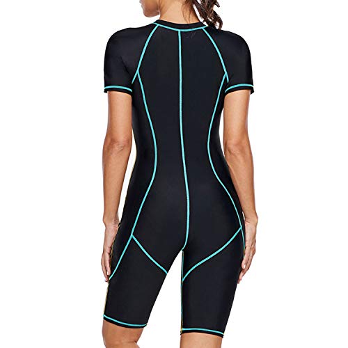 Jywmsc BaƱador de una Pieza para Mujer, con Cremallera, Parte Delantera, Push up Traje de BaƱo Boyshort Jywmsc BaƱador de una Pieza para Mujer, con Cremallera, Parte Delantera, Push up Traje de BaƱo Boyshort
