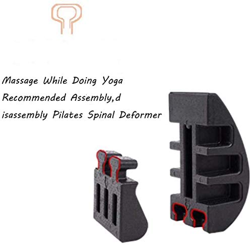 JYZT Enderezadora Cervical Multifuncional EPP Pilates, Cama De Masaje De Arco De Pula, Estera De Yoga De Espuma Corporal Equilibrante, Alineador De Columna para Aliviar El Dolor De Espalda