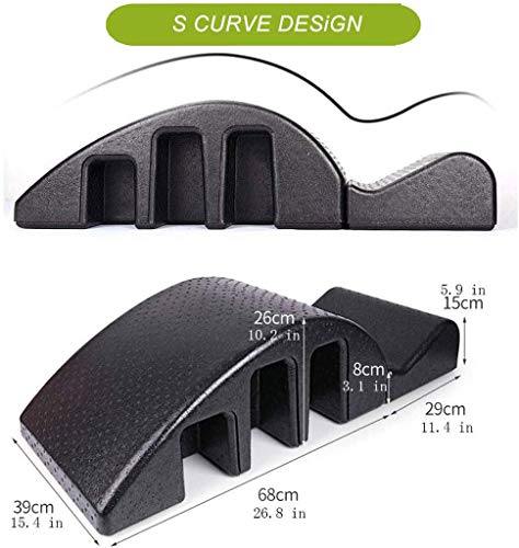 JYZT Pilates Columna Vertebral Ortesis Espuma Yoga Pilates Shaper, Pilates Mesa De Masaje Curvada Corrección De La Columna Vertebral Corrección De La Deformidad Cervical Herramienta De Pilates JYZT Pilates Columna Vertebral Ortesis Espuma Yoga Pilates Shaper, Pilates Mesa De Masaje Curvada Corrección De La Columna Vertebral Corrección De La Deformidad Cervical Herramienta De Pilates