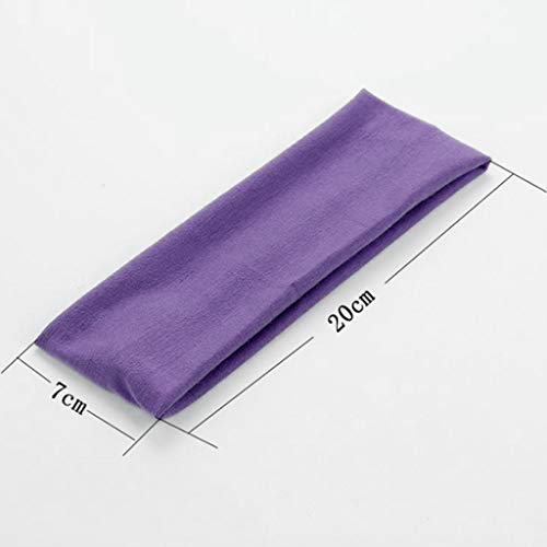 JZZJ 6 Piezas Estiramiento Elástico Cintas de Pelo Yoga Diademas de Algodón para Adolescentes Niñas y Mujeres JZZJ 6 Piezas Estiramiento Elástico Cintas de Pelo Yoga Diademas de Algodón para Adolescentes Niñas y Mujeres