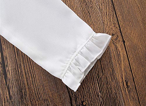 K-youth Conjunto de Ropa para Niñas Ropa Bebe Niño Camiseta de Manga Larga Blusas Niña Top y Pantalones 1-6 Años(Blanco, 2-3 años) K-youth Conjunto de Ropa para Niñas Ropa Bebe Niño Camiseta de Manga Larga Blusas Niña Top y Pantalones 1-6 Años(Blanco, 2-3 años)