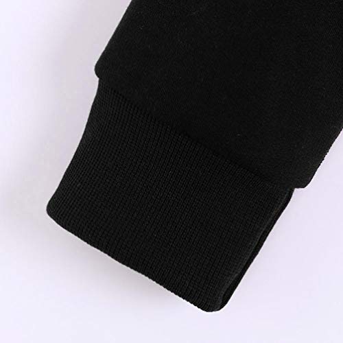 K-Youth Mujer Sudaderas Cortas, Sudaderas Tumblr Mujer Cortas Otoño Original Rejilla Patchwork Sudaderas con Capucha Mujer Manga Larga Blusa Casual Adolescente Chica Tops Deporte(Negro, S) K-Youth Mujer Sudaderas Cortas, Sudaderas Tumblr Mujer Cortas Otoño Original Rejilla Patchwork Sudaderas con Capucha Mujer Manga Larga Blusa Casual Adolescente Chica Tops Deporte(Negro, S)