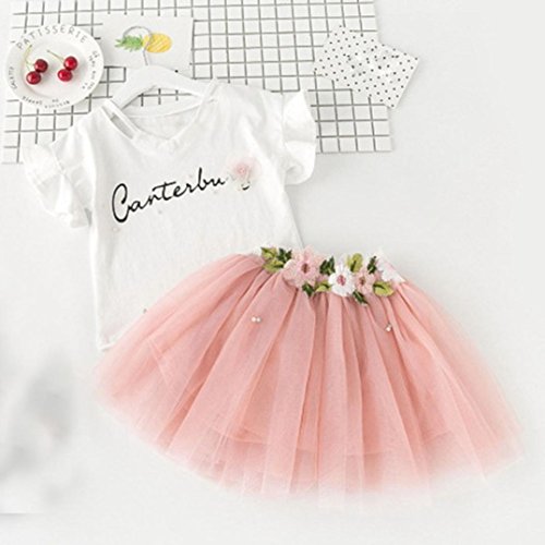 K-youth Vestido de niña Vestido Niña Floral Tutú Princesa Vestidos Vestido para Bebés Ropa niña Camisa y Vestido Muchacha Encantadora Ropa Bebe niña Verano 2018 Barata (Rosa, 6-7 años) K-youth Vestido de niña Vestido Niña Floral Tutú Princesa Vestidos Vestido para Bebés Ropa niña Camisa y Vestido Muchacha Encantadora Ropa Bebe niña Verano 2018 Barata (Rosa, 6-7 años)