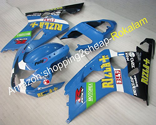 K4 04 05 Kit de carenado para GSXR600 750 2004 2005 GSXR750 GSXR 600 RIZLA Sport Bike Body Kits (moldeo por inyección) K4 04 05 Kit de carenado para GSXR600 750 2004 2005 GSXR750 GSXR 600 RIZLA Sport Bike Body Kits (moldeo por inyección)