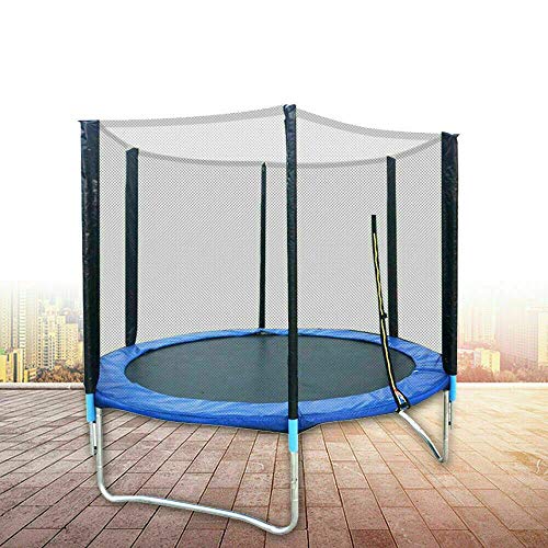 Kaibrite Juego de cama elástica para exteriores, mini trampolín para fitness, trampolín para niños, interior para niños/niños pequeños (72 pulgadas, carga: 300 kg)