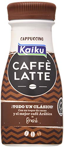 Kaiku Café UHT Cappuccino - Paquete de 6 x 200 gr - Total: 1200 gr