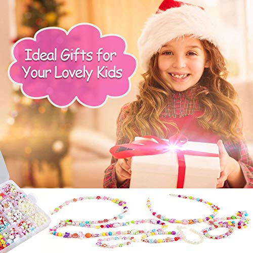 KAIMIRUI 1200pcs Cuentas para la Fabricación de Joyas para Niños Pulseras Collares de Joyas para Niñas Niños Bricolaje Conjunto de Cuentas (Pulsera) KAIMIRUI 1200pcs Cuentas para la Fabricación de Joyas para Niños Pulseras Collares de Joyas para Niñas Niños Bricolaje Conjunto de Cuentas (Pulsera)
