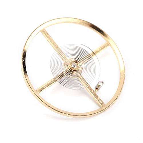 Kamenda 5 piezas de reparación de reloj pieza de equilibrio de rueda de repuesto para reloj 8205, herramienta de reloj para relojero Kamenda 5 piezas de reparación de reloj pieza de equilibrio de rueda de repuesto para reloj 8205, herramienta de reloj para relojero