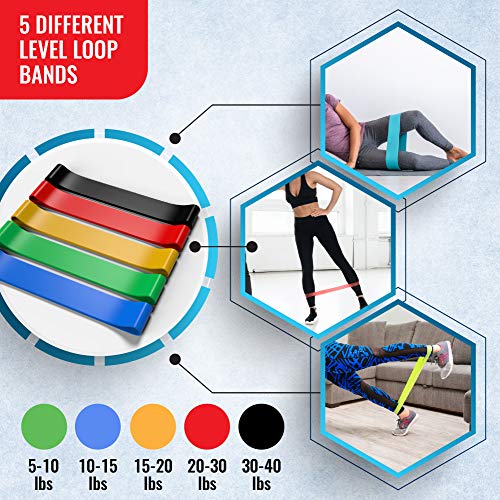 Kames skoss prestige - bandas de resistencia - Juego de bandas de resistencia para entrenamiento del cuerpo y entrenamiento de resistencia Kames skoss prestige - bandas de resistencia - Juego de bandas de resistencia para entrenamiento del cuerpo y entrenamiento de resistencia
