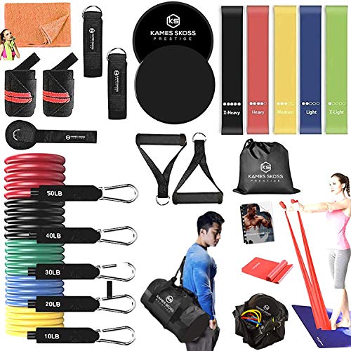 Kames skoss prestige - bandas de resistencia - Juego de bandas de resistencia para entrenamiento del cuerpo y entrenamiento de resistencia Kames skoss prestige - bandas de resistencia - Juego de bandas de resistencia para entrenamiento del cuerpo y entrenamiento de resistencia