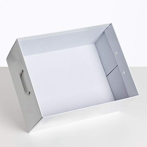 Kanguru Collection Caja de Almacenamiento en cartòn Lavatelli, Lunares, facil Montaje, Resistente, 39x50x24cm, Grande