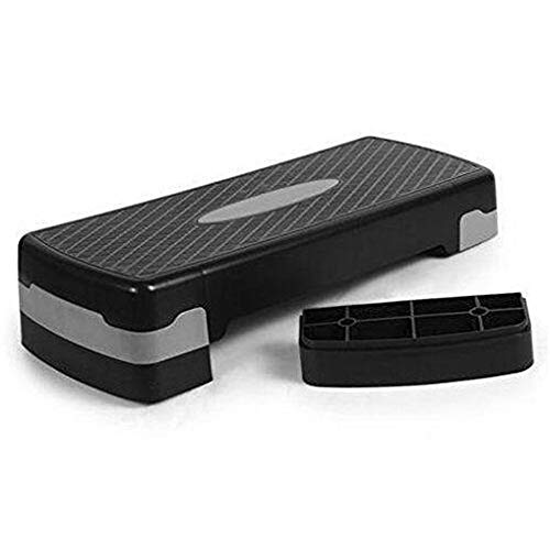 Kanqingqing Aerobic Step 68cm Steps Board 3 Level Gym Removable Step Riser Block Ajustable Fitness Workout Yoga Pilates Fitness Home Paso Ajustable Ejercicio Fitness Gimnasio casero