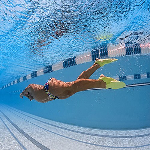 Kanqingqing Entrenador para Abdominales Actividad acuática Lección de natación Aletas de Snorkel Aletas de Buceo para Nadar Snorkel (tamaño : L)